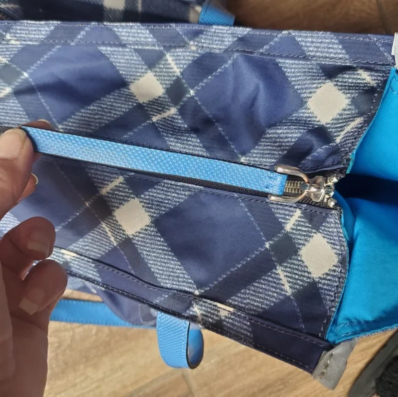 Marc By Marc Jacobs Skipper Blue Multi Nylon Tote Bag. - Picture 8 of 16